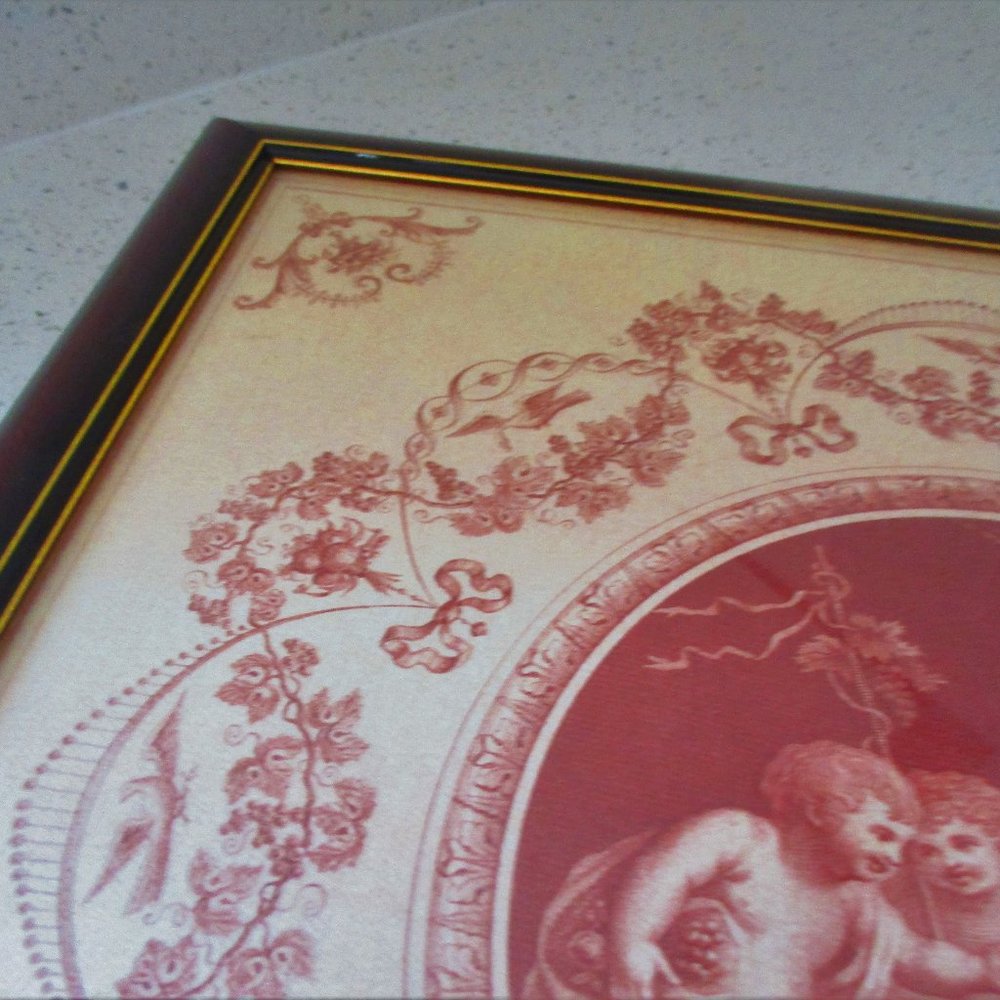 Cherubs Fine Art Print Bacchanale de Cinq Enfants G.B. Cipriani - Picture 3 of 10